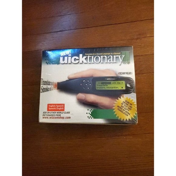 Wizcom Quicktionary II - Scans‎ in English to Spanish - Picture 1 of 5